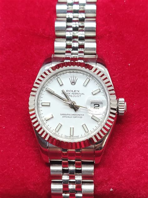 rolex oyster perpetual lady datejust pearlmaster white gold|rolex lady datejust 26 price.